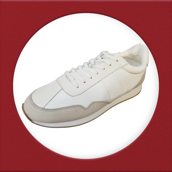 League Sneakers in Washed Nubuck Size 9.5 M beige Madewell men’s - Picture 2 of 16